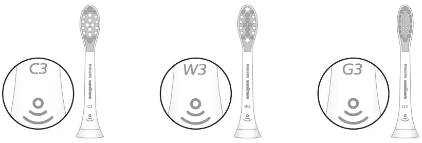 Philips Sonicare Power Toothbrush DiamondClean 9000 Brush heads