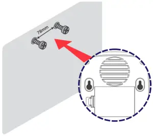 Mounting instruction