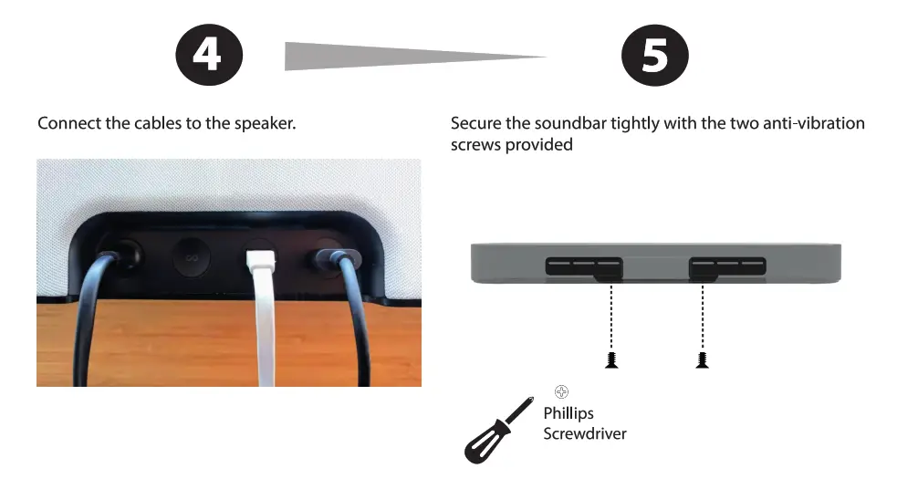 Installing the wall mount 1