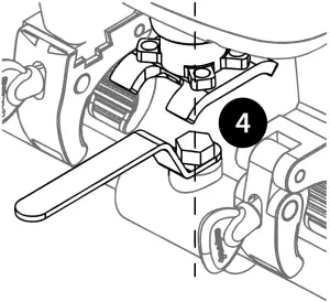 PLACE THE ACTUATOR ON THE VALVE A