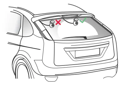 NEXTBASE DEDCD2E3 Dash Camera Accessories - Camera Placement