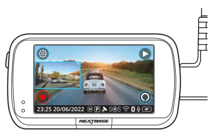 NEXTBASE DEDCD2E3 Dash Camera Accessories - Dash Cam