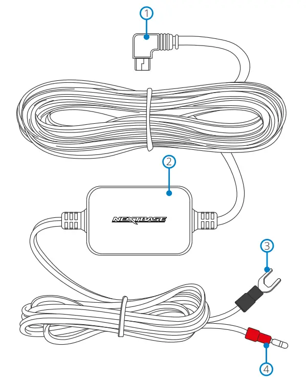 NEXTBASE DEDCD2E3 Dash Camera Accessories - Hardwire