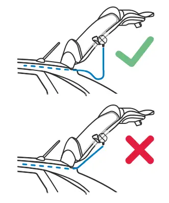 NEXTBASE DEDCD2E3 Dash Camera Accessories - Opening the Boot