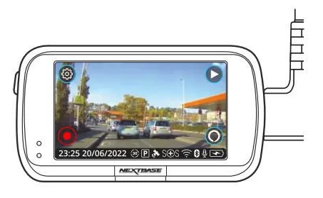 NEXTBASE DEDCD2E3 Dash Camera Accessories - Tapping on