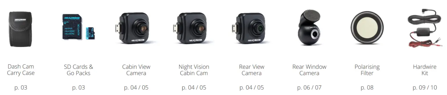 NEXTBASE DEDCD2E3 Dash Camera Accessories - parts