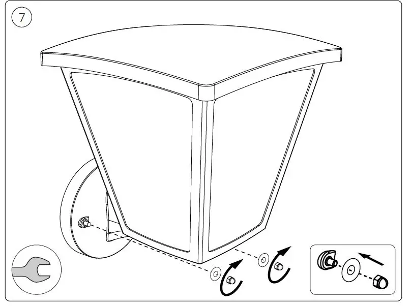 PHILIPS Inara hue Personal Wireless Outdoor Wall Lighting fig-12