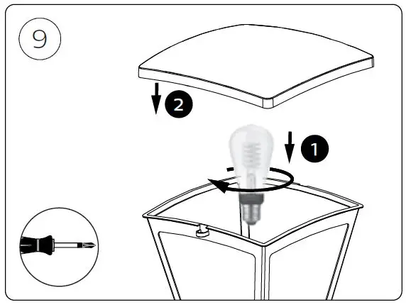 PHILIPS Inara hue Personal Wireless Outdoor Wall Lighting fig-13.1