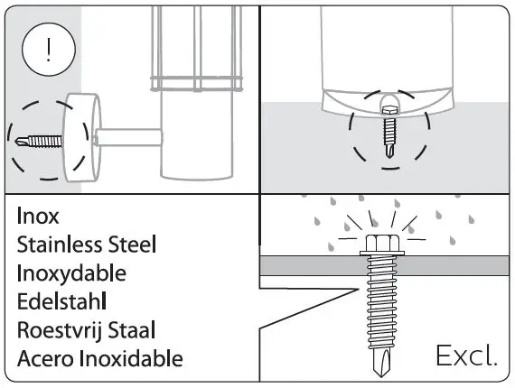 PHILIPS Inara hue Personal Wireless Outdoor Wall Lighting fig-3