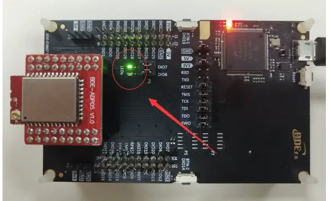 BDE-RFM216 Low Power Long Range Sub-1 GHz Module- demo code 11