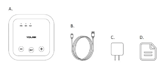 YOLINK YS1604-UC SpeakerHub and Two Door Sensor fig 1