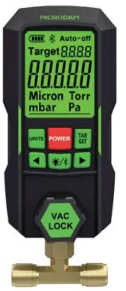 MICRODAM MDV500 Prime Digital Vacuum Gauge