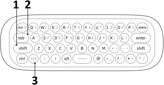 Ab KDE20105 - Remote Keyboard 2