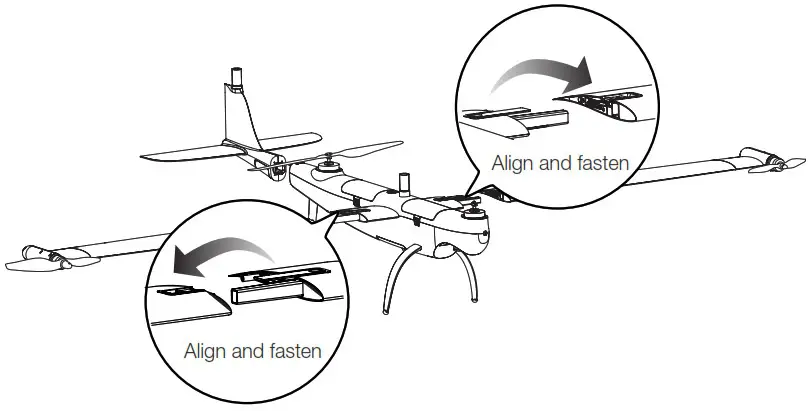 AUTEL WZ SSSJ GD Dragonfish Standard VTOL - Assembling the aircraft 1