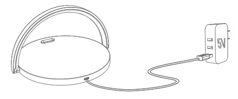 CJ Global 24734 DI 10 Watt LED Wireless Charging Phone Stand - fig 1