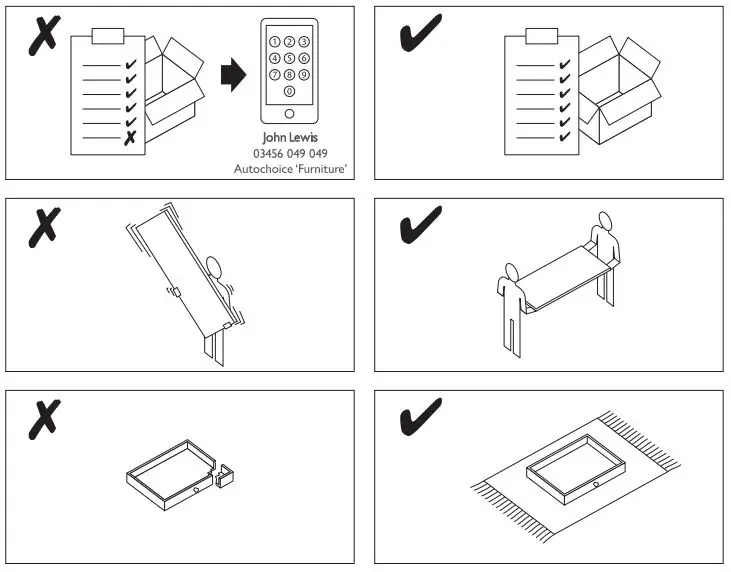 JOHN LEWIS Reed Sideboard - Do's and Dont's
