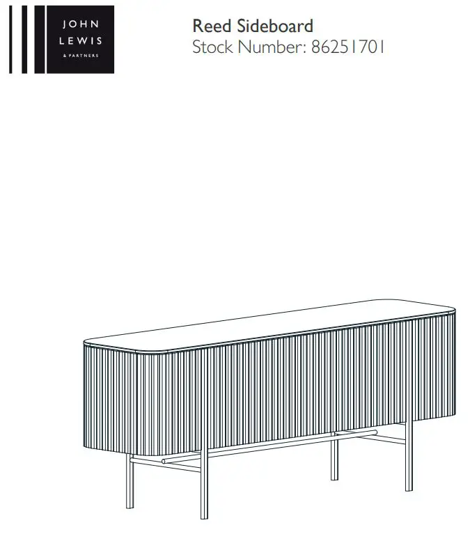 JOHN LEWIS Reed Sideboard