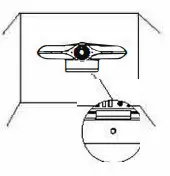 JPL Agora 4K Ultra HD All In One Video Sound Bar - place your camera 2