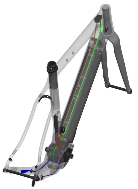 PIVOT CYCLES GRX Di2 E Vault E Bike - Wiring Diagram