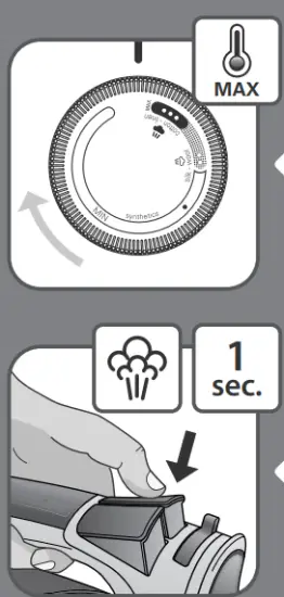 Rowenta DW53XX Focus Excel Steam Iron - fig 14