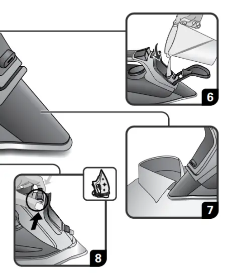 Rowenta DW53XX Focus Excel Steam Iron - fig 2