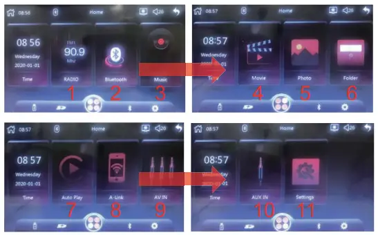 HiEHA 7023B Upgraded 7 Inch Standard Car Stereo- fig16