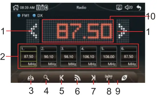 HiEHA 7023B Upgraded 7 Inch Standard Car Stereo- fig18