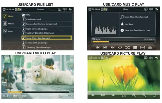 HiEHA 7023B Upgraded 7 Inch Standard Car Stereo- fig20