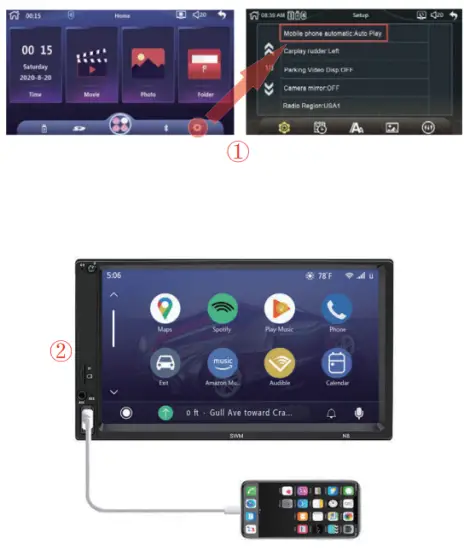 HiEHA 7023B Upgraded 7 Inch Standard Car Stereo- fig9