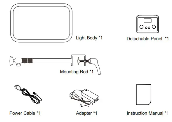 Godox ESC45 E-Sport LED Light Kit - What's in the Box