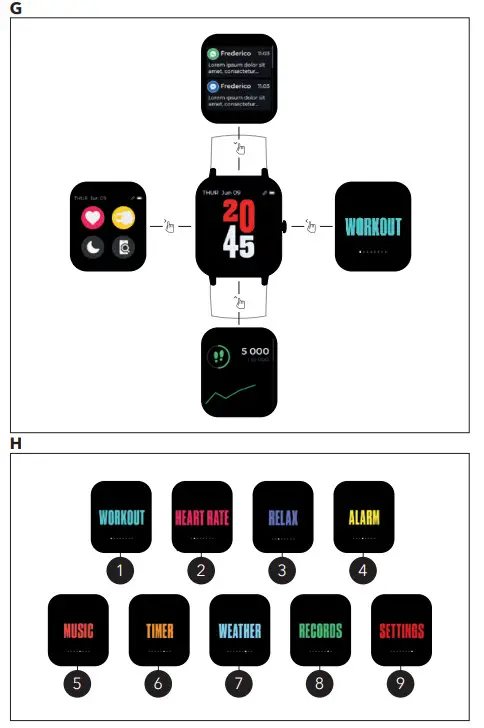 PROZIS UBIQ GPS Smartwatch - figure 3