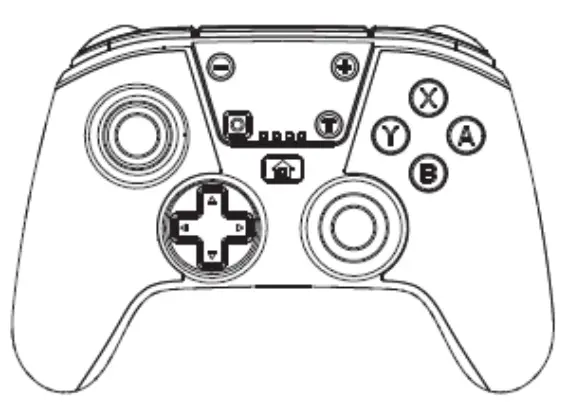 JYS NS207 Bluetooth Game Controller Wireless Game Joystick for Nintendo Switch