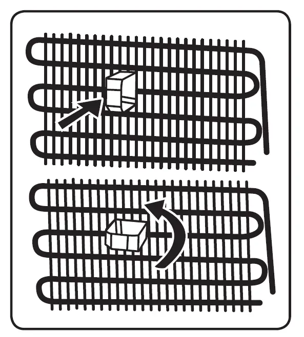 MontPellier MRF48W-1 48cm Icebox Fridge fig 11