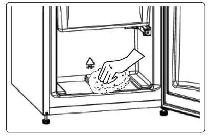 MontPellier MRF48W-1 48cm Icebox Fridge fig 9