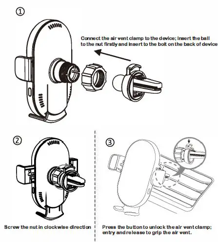 Shenzhen Esorun Technology SLIM Ultra-Thin Wireless Car Mount 3
