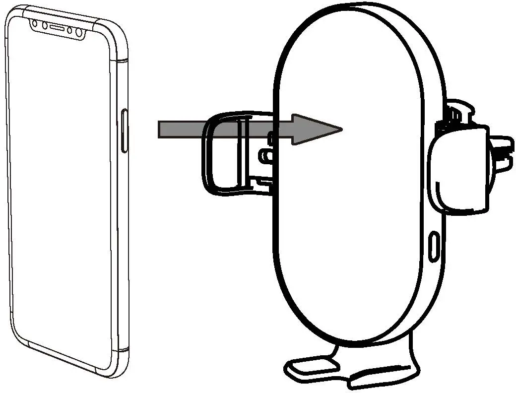 Shenzhen Esorun Technology SLIM Ultra-Thin Wireless Car Mount 9