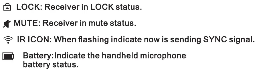 KRIEG KD332 UHF Digital Wireless Microphone User Manual - icon