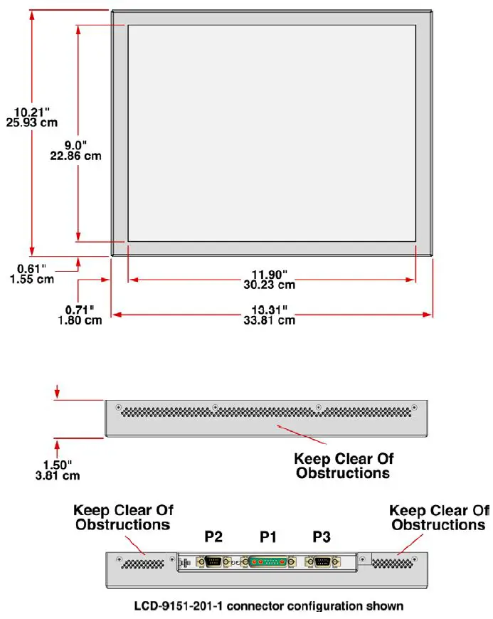 AUDIO INTERNATIONAL LCD-9151-201-x 15.1 Inch Flat Panel LCD Monitor-fig3