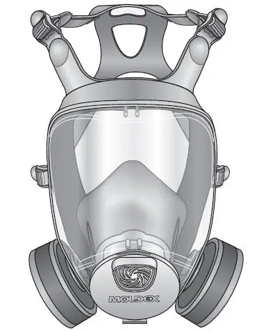MOLDEX M9003L 9000 Series Face Respirator-prod