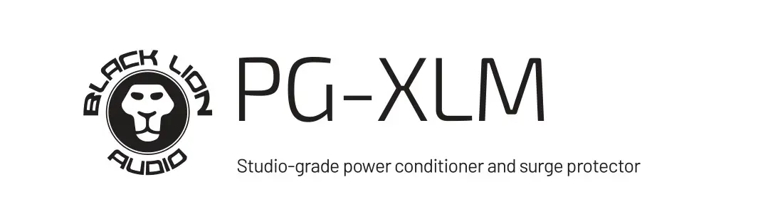 BLACK LION AUDIO PG-XLM Rackmount Power Conditioner Owner's Manual