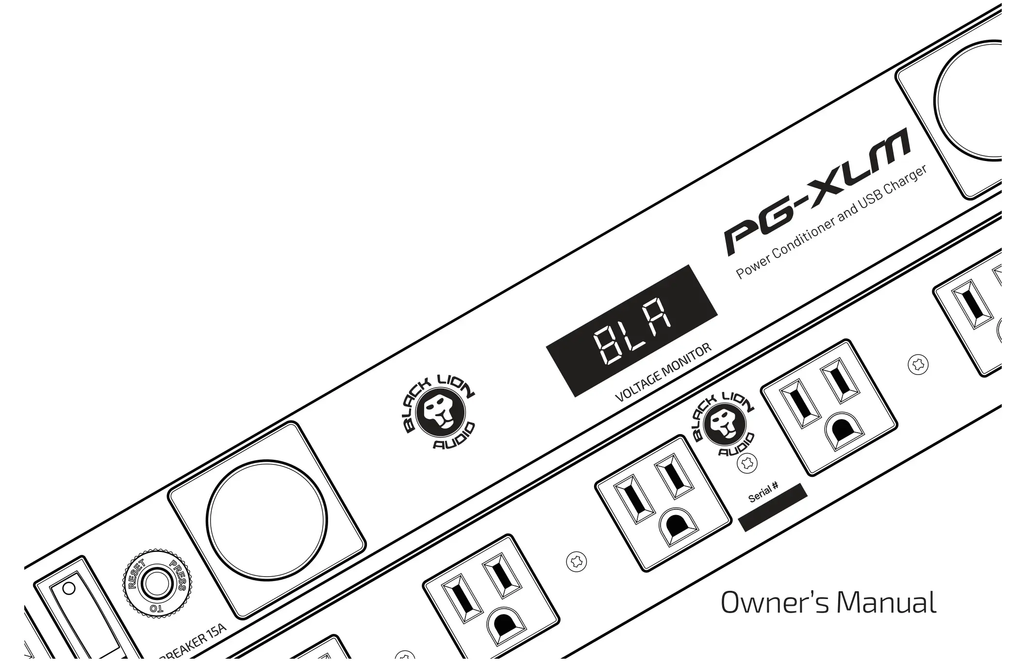 BLACK LION AUDIO PG-XLM Rackmount Power Conditioner
