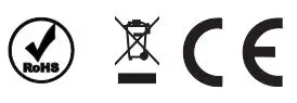 rohs, disposal, ce icon