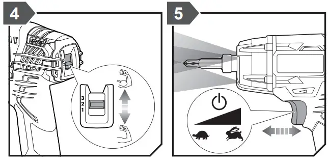 RYOBI R18ID3 18V Impact Driver - Parts 2