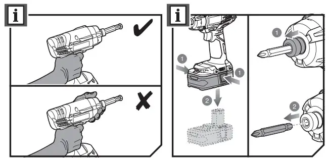 RYOBI R18ID3 18V Impact Driver - Parts 4