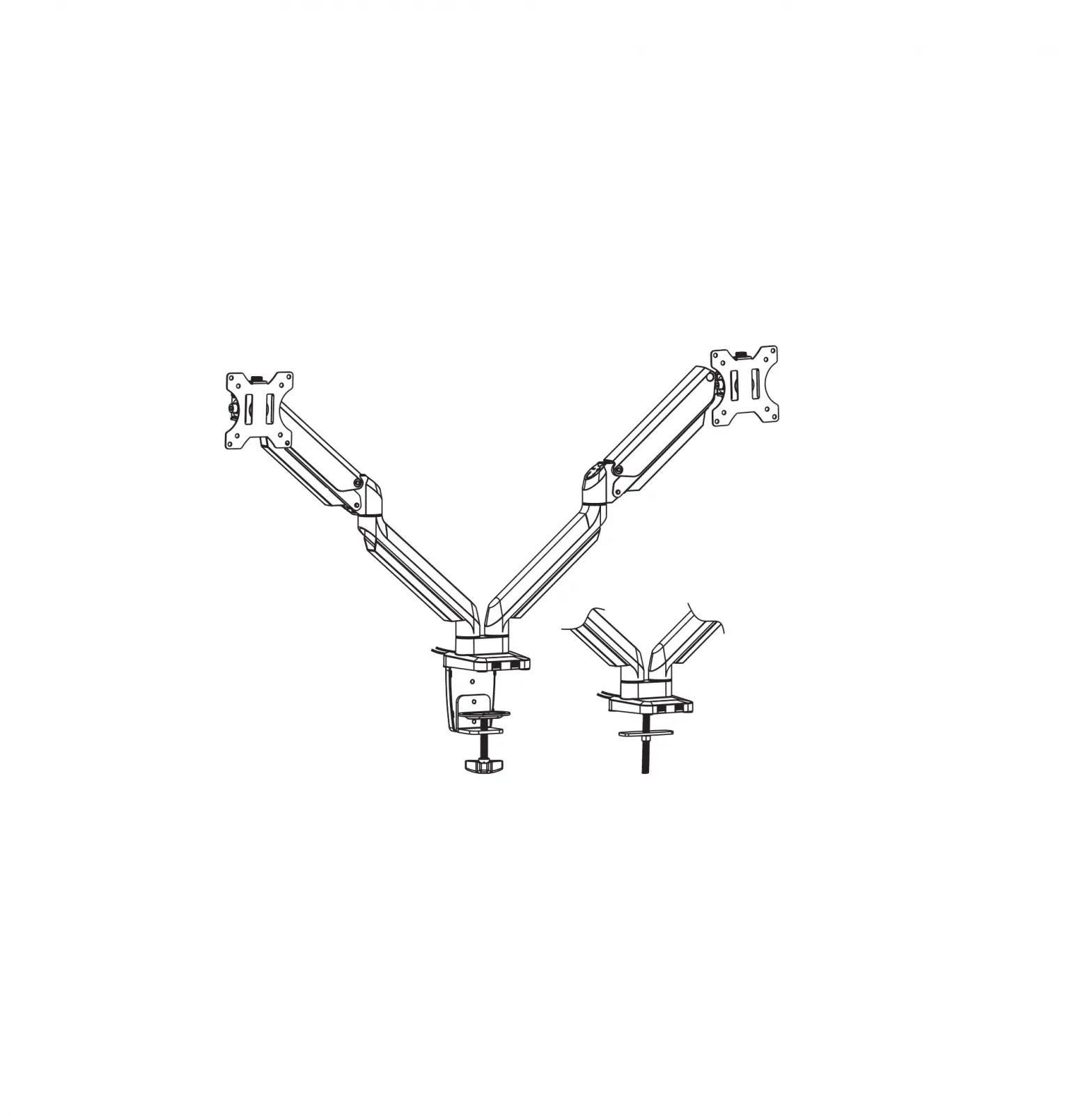 Fellowes Dual Monitor Arm User Guide