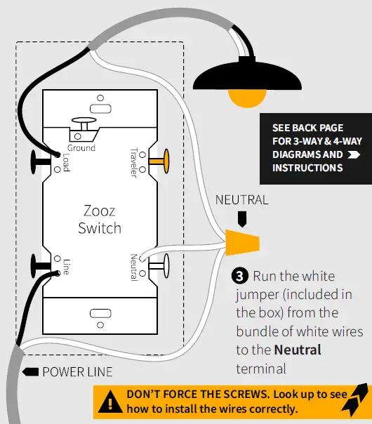 ZOOZ ZEN74 700 Series Z-Wave Plus S2 Toggle Dimmer Switch fig 1