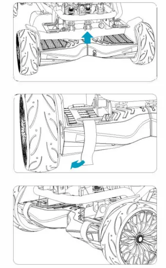 Hyper GOGO GO KART Hoverboard - figure 5