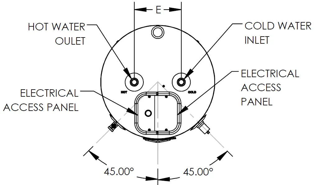 ARISTON ARIER040C2X045N Two Element Residential Electric Water Heaters 02