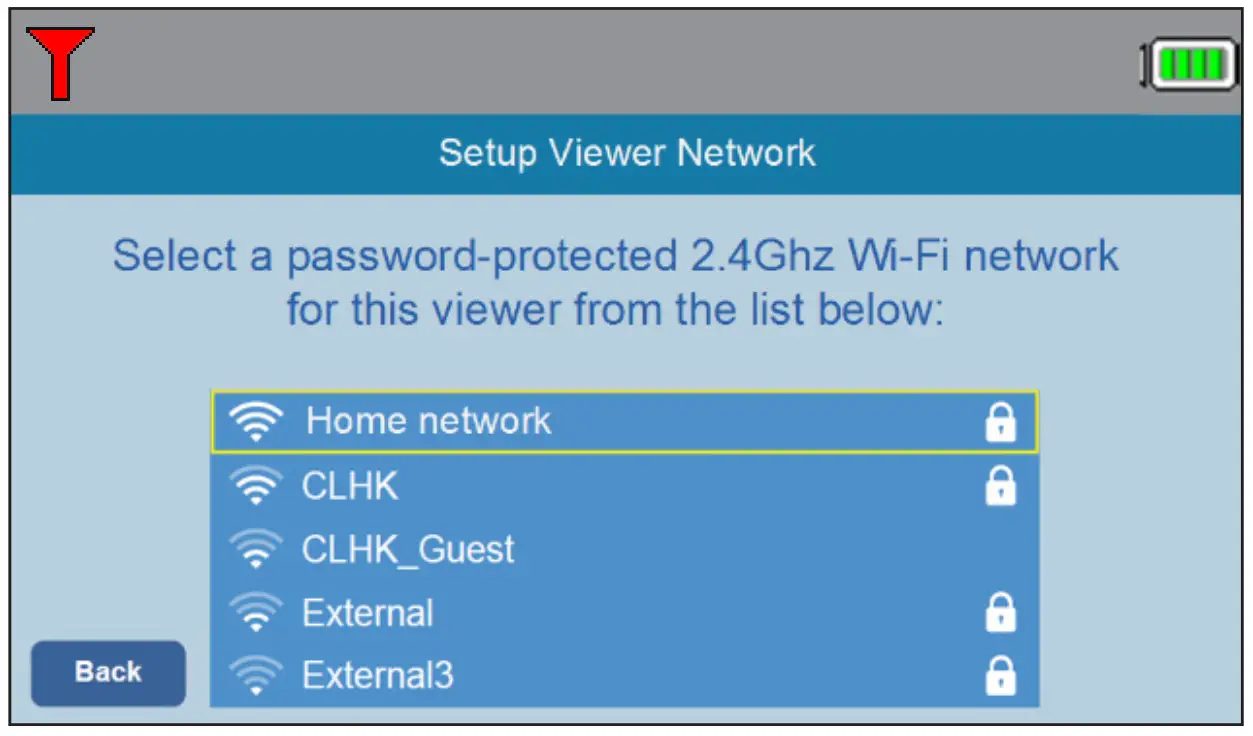 WiFi 1080p Video Monitor - password-protected network