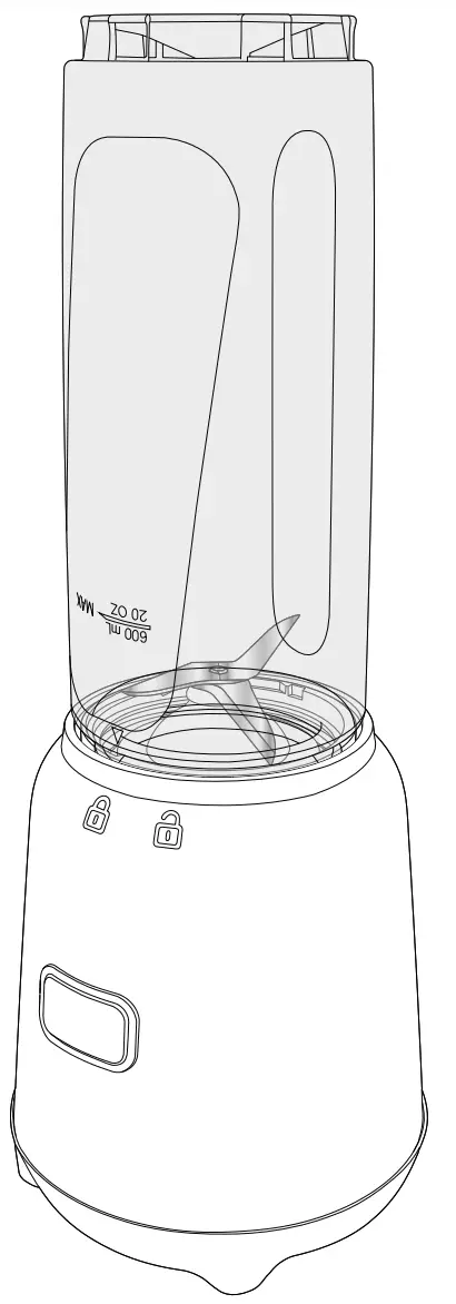 Kasa cz 8020006773 Mix and Move Blender